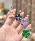 Blossom Enamel Rings