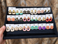 Enamel Statement Earrings
