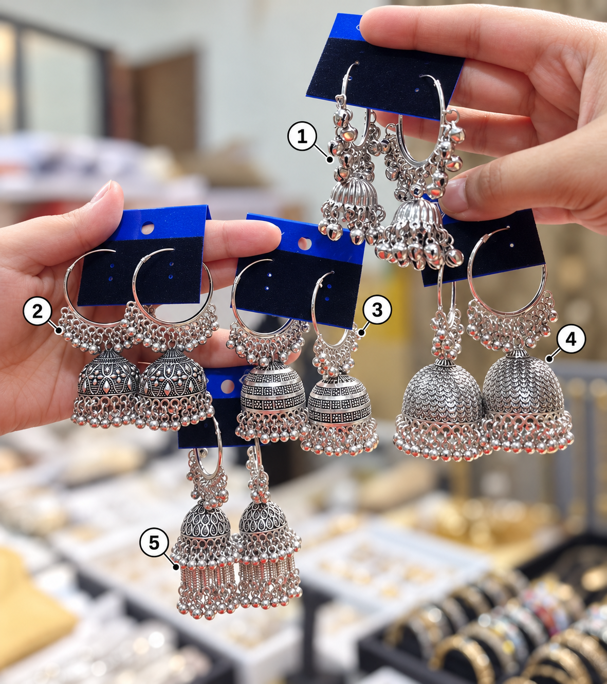 Earrings & Jhumkay – Glam Shlam