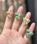 Knot Enamel Rings
