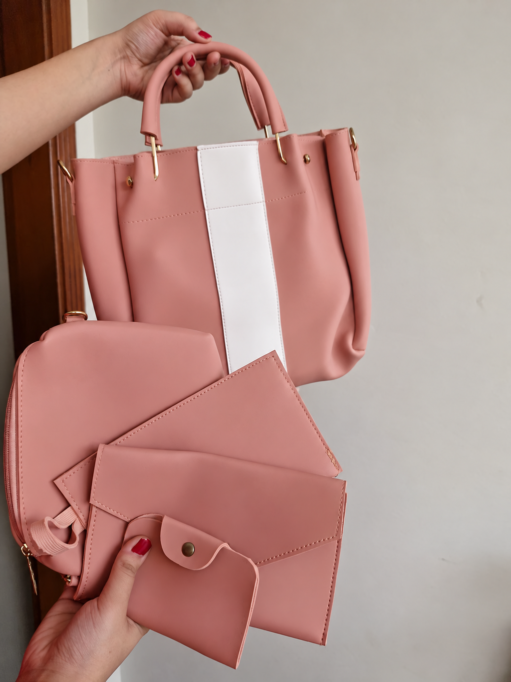 5 Piece Handbag Set