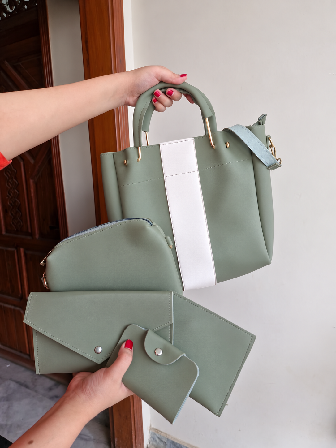 5 Piece Handbag Set