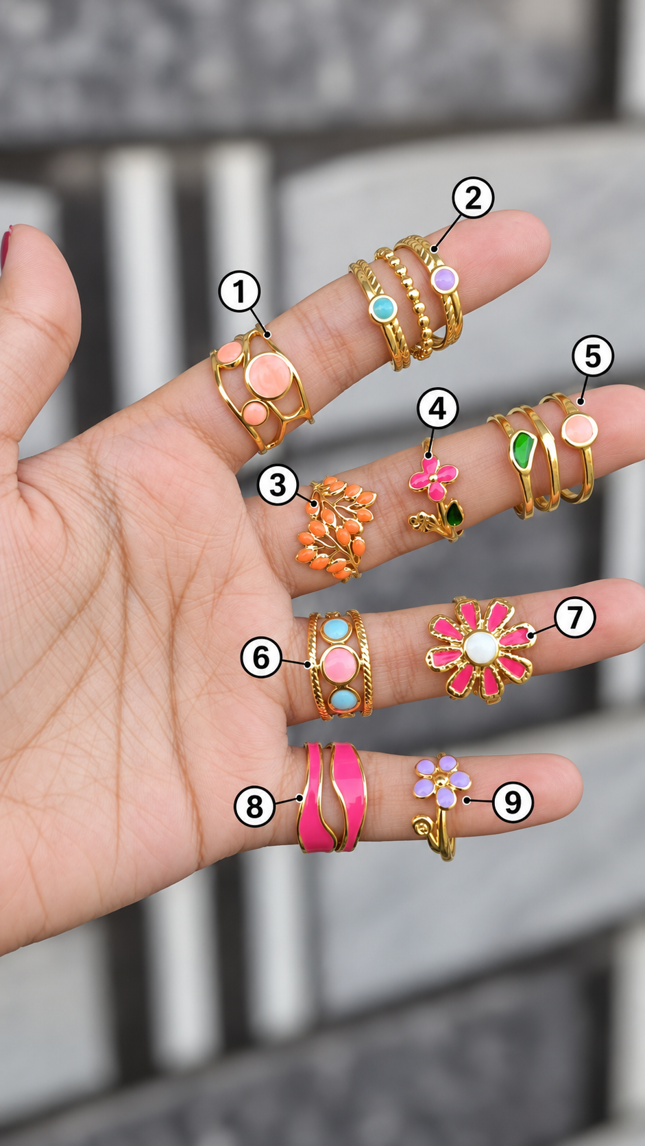 Summer Rings – Set 2