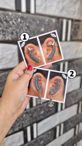 Silver Ear Cuffs – Set 4