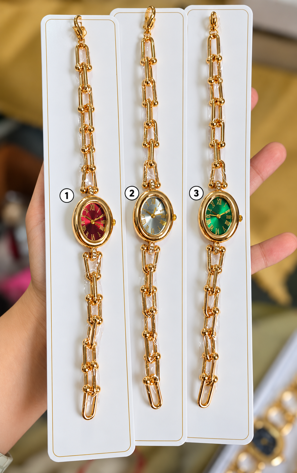 Oval Link Watches