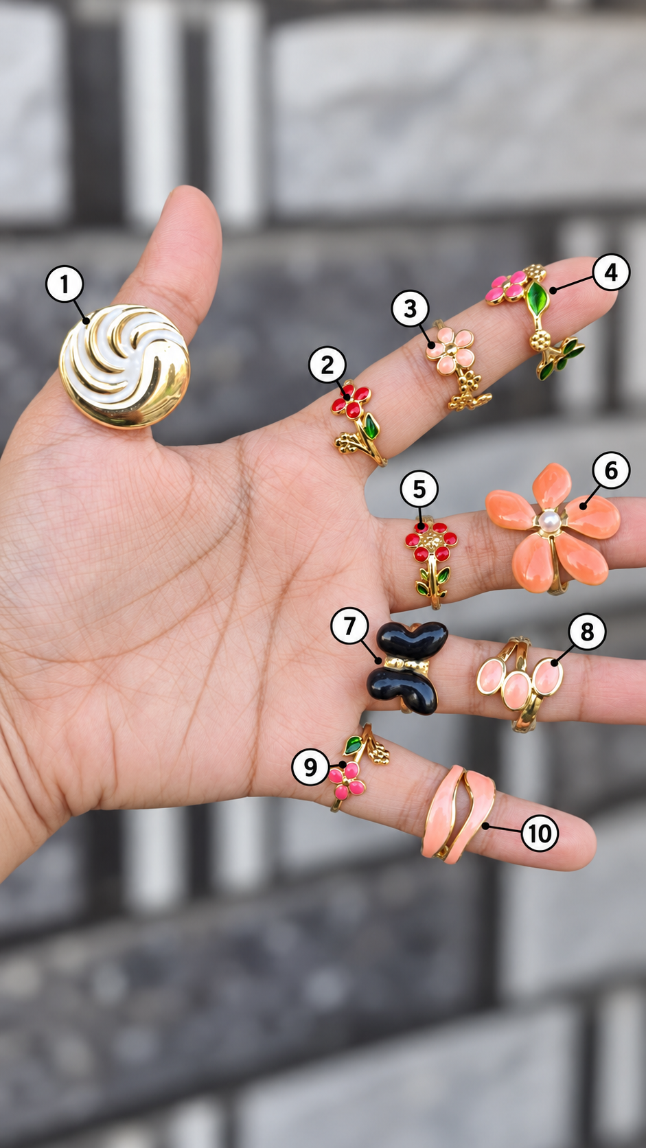 Summer Rings – Set 3