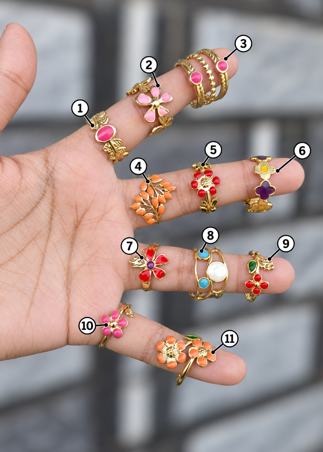 Summer Rings – Set 1