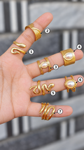 Gold Everyday Rings – Set 4