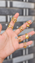 Gold Everyday Rings – Set 3