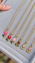 Tulip Pendant Necklaces