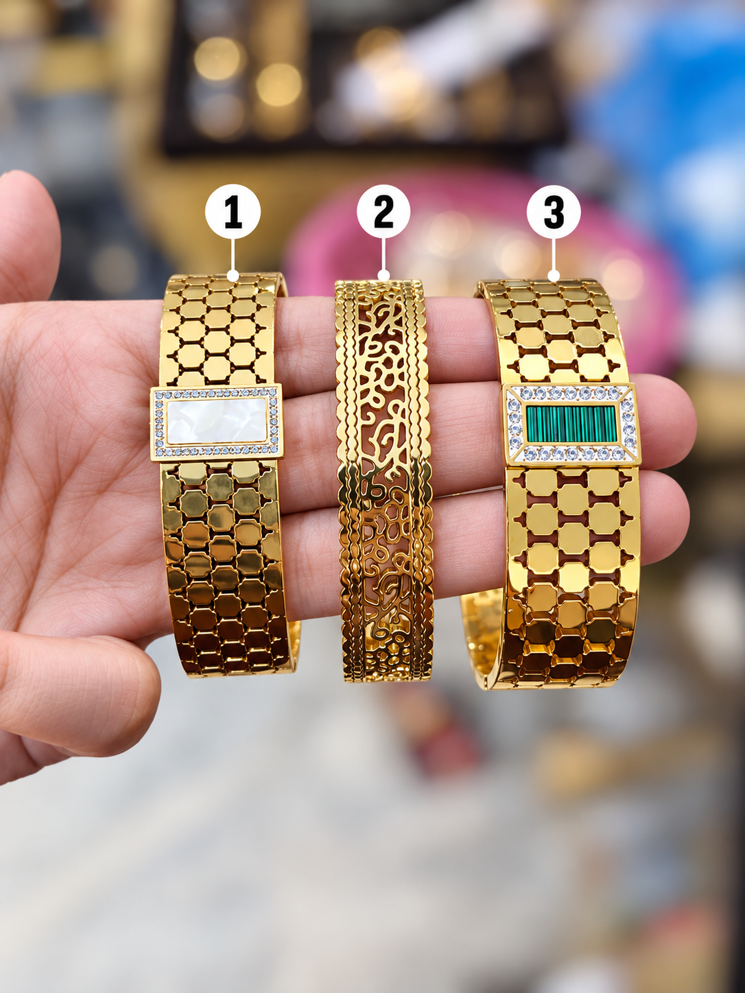 Golden Link Cuff Karay
