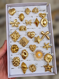 Gold Statement Rings – Tray 4