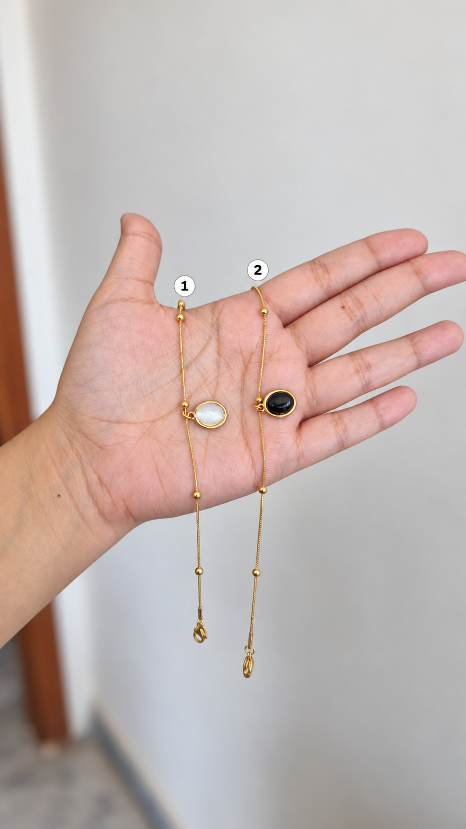 Oval Stone Bracelets – Set 8