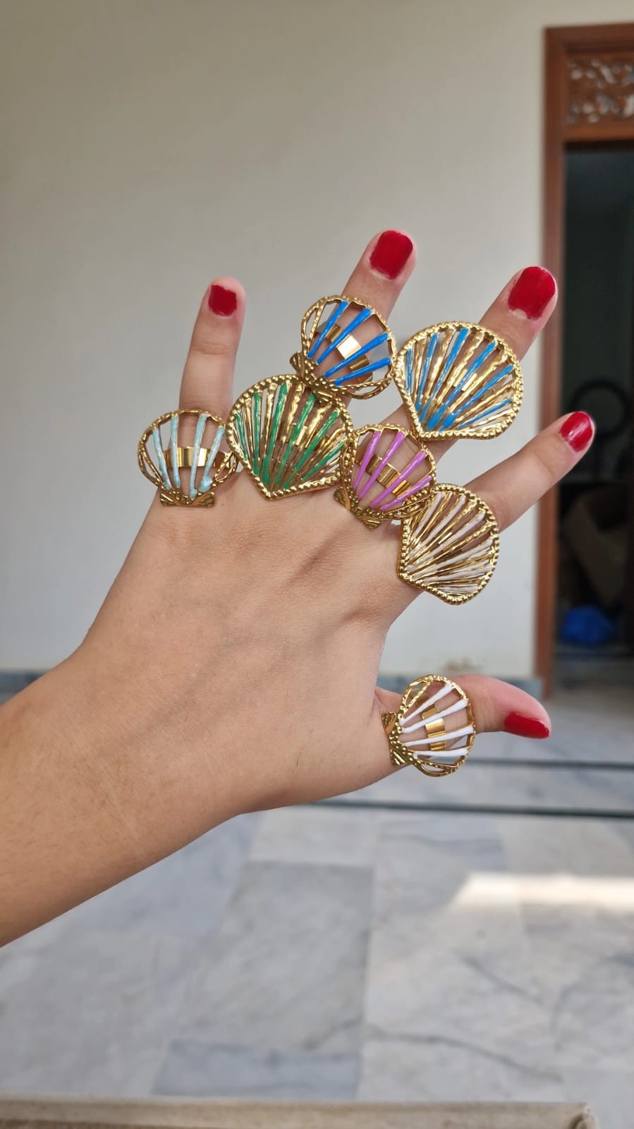 Sea Shell Rings – Tray 3